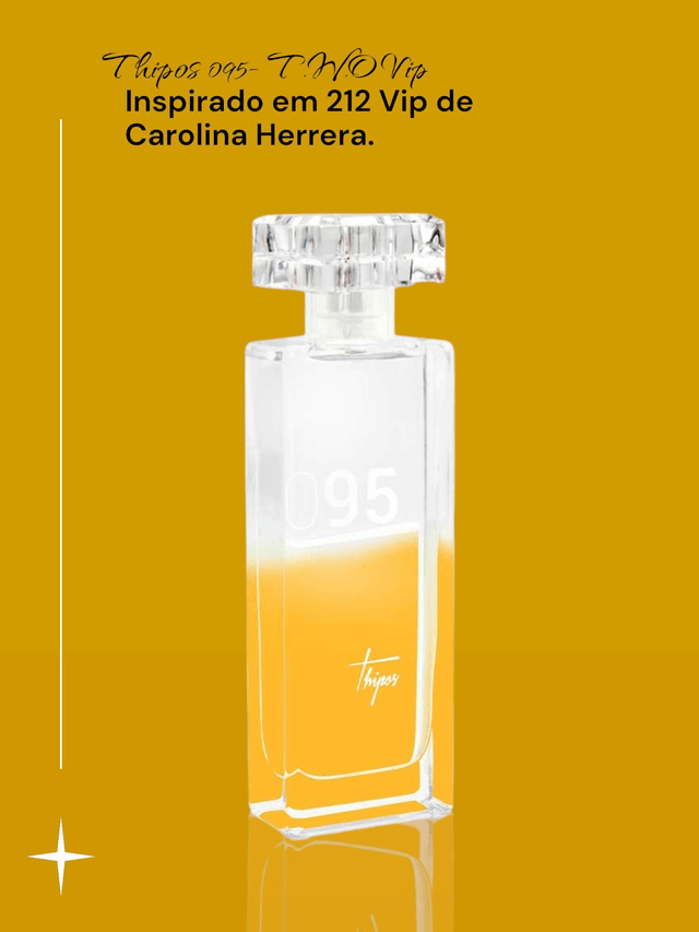 Thipos 095 - T.W.O. VIP - Perfume inspirado em 212 VIP