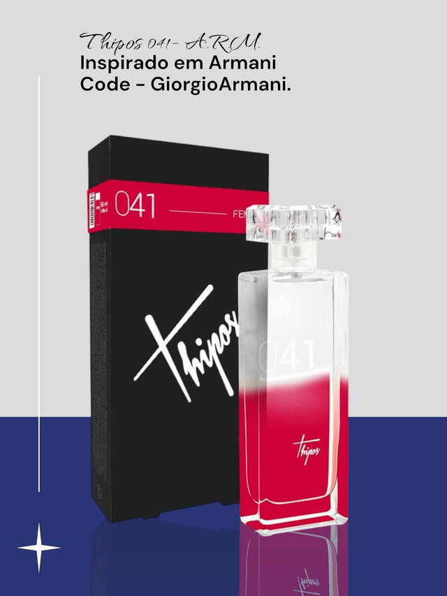 THIPOS 041 - A.R.M. - Perfume inspirado em Armani Code