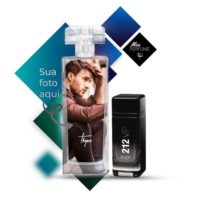 Thipos 115 - T.W.O. Black -Perfume inspirado em 212 VIP Black