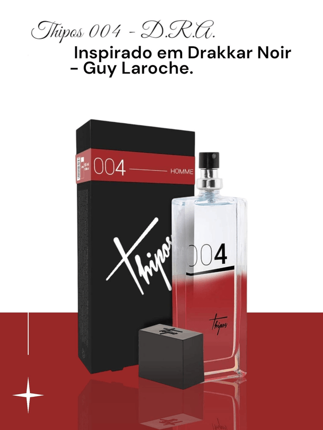 THIPOS 004 - D.R.A. Perfume inspirado em Drakkar Noir