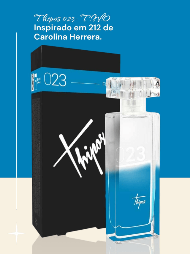 Thipos 023 - T.W.O. - Perfume Inspirado em 212