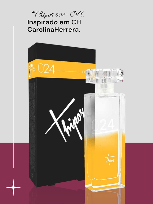 THIPOS 024 - C.H.C. Perfume inspirado em CH