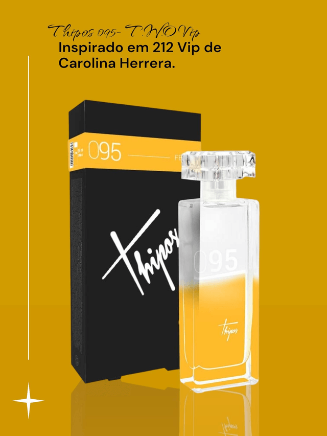 Thipos 095 - T.W.O. VIP - Perfume inspirado em 212 VIP