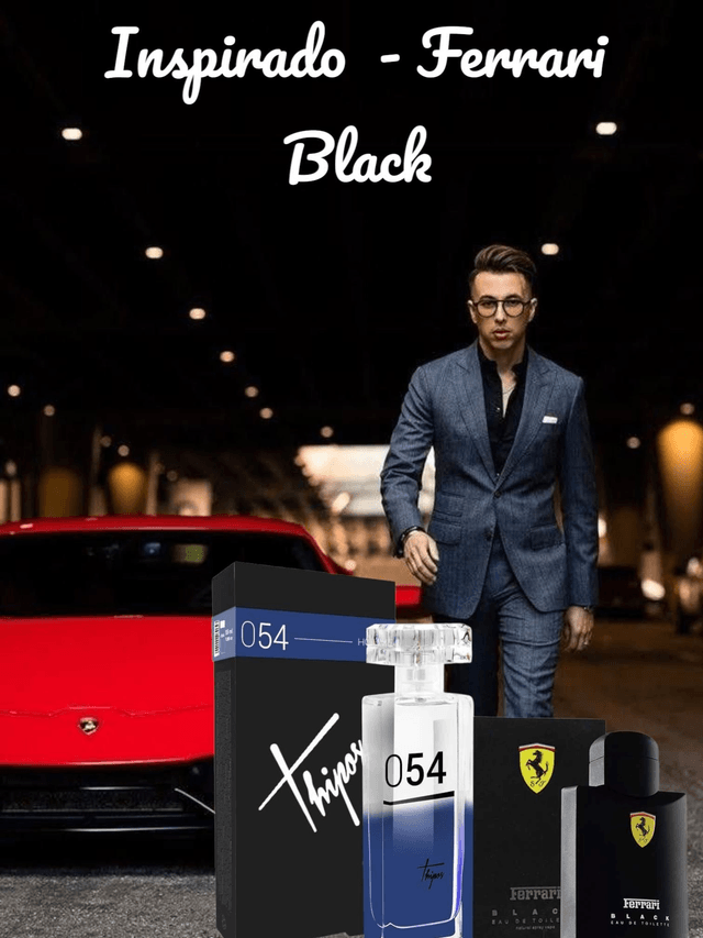 THIPOS 054 - F.E.R. Perfume inspirado em Ferrari Black