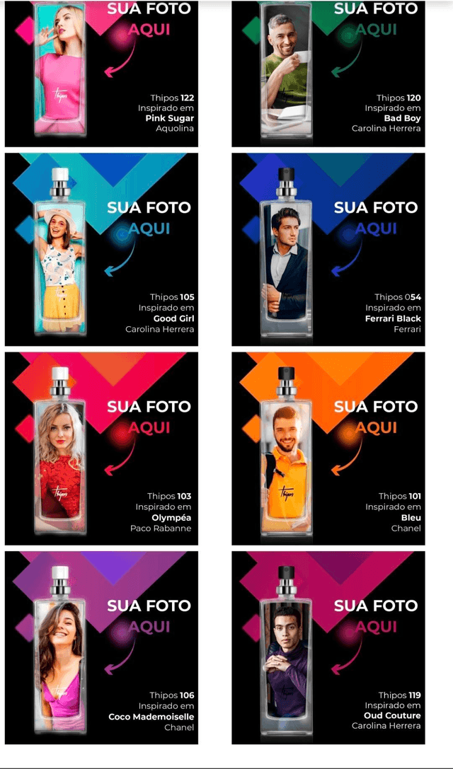 THIPOS - Personalize seu Perfume