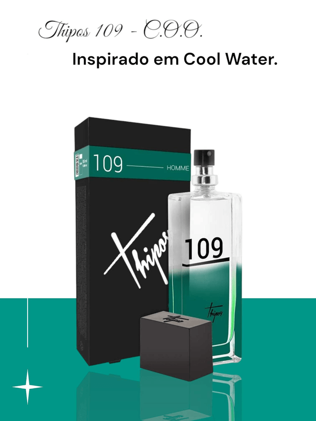 THIPOS 109 - C.O.O. Perfume inspirado em Cool Wate