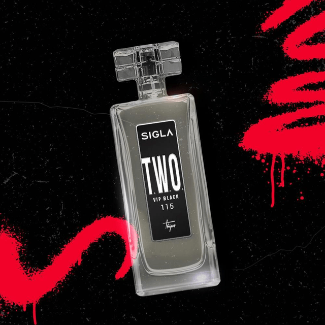 Thipos 115 - T.W.O. Black -Perfume inspirado em 212 VIP Black