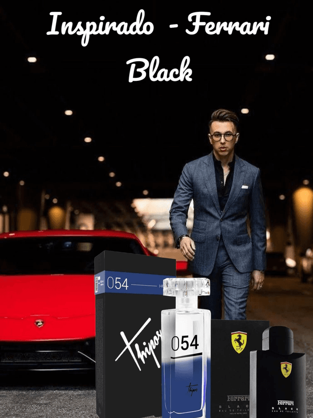 THIPOS 054 - F.E.R. Perfume inspirado em Ferrari Black